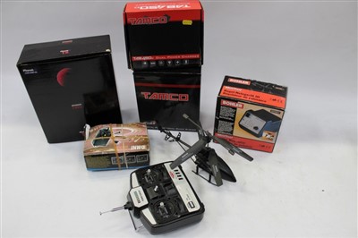 Lot 3730 - Radio-controlled U13A Camera 2.4G helicopter and a quantity
of radio-controlled devices (qty)