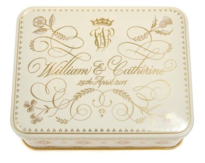 Lot 44 - The Wedding of HRH Prince William to Catherine Middleton 29th April 2011 – piece of wedding cake