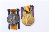 Lot 562 - First World War Medal Pair comprising War and Victory medals named to 2.Lieut. A.F.C. Largen R.A.F. Together with RAF Commission