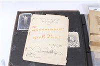 Lot 586 - Photo album- Sinking of Graf Spee & Bismark- H.M.S. Sheffield & 1 other album