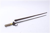 Lot 817 - French 1886 Pattern label bayonet