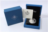 Lot 13 - G.B. The Royal Mint The Queen’s Diamond Jubilee Silver Proof Five-Ounce £10 coin 2012 – in case of issue with Certificate of Authenticity (1 coin)