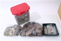 Lot 52 - World – mixed coinage – to include some silver, bronze and cupro-nickel, etc (qty)