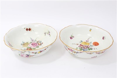 Lot 181 - Pair of 18th century Meissen porcelain bowls