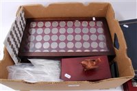 Lot 120 - World – mixed coinage – to include 70thAnniversary of D-Day comm. coin collection (N.B. six coins in glass-topped casewith Certificates of Authenticity), coin / stamp covers (x 17)