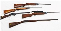 Lot 925 - Group of Five Air Rifles and various replica guns