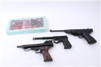 Lot 921 - Two GAT Air Pistols together with a Chinese Air Pistol and one other Air Pistol