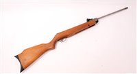 Lot 922 - Webley Hawk MKII .22 Calibre Air Rifle in slip case