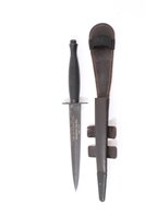 Lot 806 - Third Pattern Fairburn Sykes F.S. Fighting knife with presentation inscription on blade