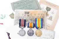 Lot 555 - First World War Military Medal (M.M.) Gallantry Medal Group