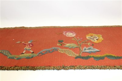 Lot 3060 - Three mediaeval revival table runners