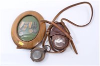 Lot 578 - First World War Compass and miniature Medal Group