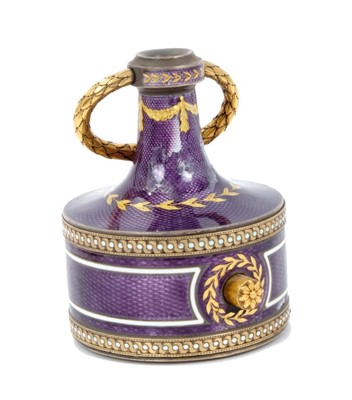 Lot 935 - Fine quality enamel bell push