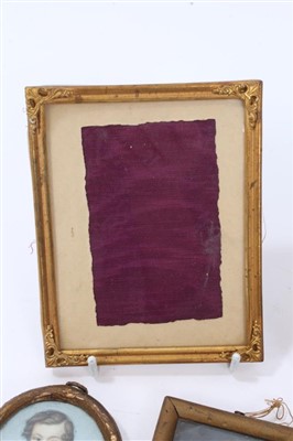 Lot 964 - Group of portrait miniatures