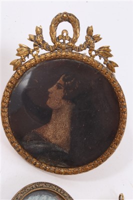Lot 964 - Group of portrait miniatures