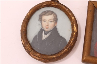 Lot 964 - Group of portrait miniatures