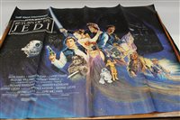 Lot 2496 - Film posters - Star Trek VI Return of the Jedi...