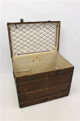 Lot 1658 - Rare early Louis Vuitton trunk