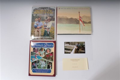 Lot 19 - TRH Prince Charles Prince of Wales, Diana Princess of Wales, book ‘HRH The Prince of Wales Watercolours'