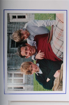 Lot 29 - HRH Prince Charles Prince of Wales, four signed, inscribed 1990s Christmas cards