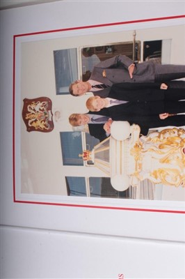 Lot 29 - HRH Prince Charles Prince of Wales, four signed, inscribed 1990s Christmas cards