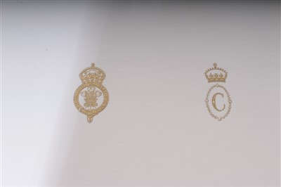 Lot 32 - TRH Prince Charles Prince of Wales and Camilla Duchess of Cornwall, four 2000s signed cards