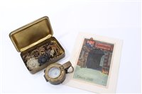 Lot 624 - First World War Princess Mary Gift Tin, together with a Second World War