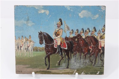 Lot 1041 - Continental School, early 20th century oil on panel