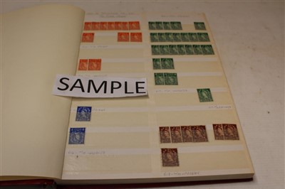 Lot 2494 - Stamps - G.B. collection of QEII issues, duplicated commemorative and definitive unchecked for watermark varieties