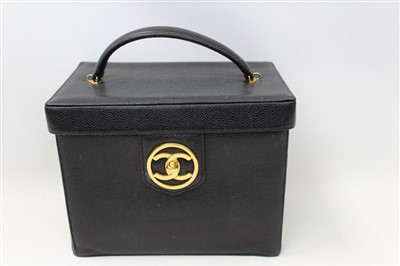 Lot 3065 - Chanel Vanity Handbag