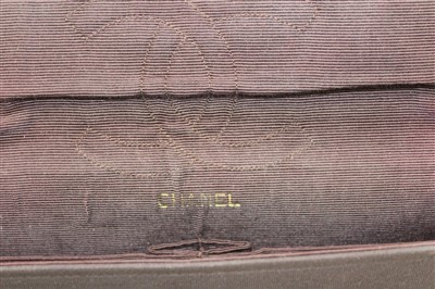 Lot 3067 - Chanel Brown Fabric Handbag