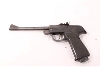 Lot 927 - Polish Predom Lucznik .177 Calibre break action air pistol,  dated 1974