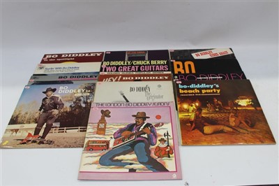 Lot 3570 - Fourteen LP records by Bob Diddey