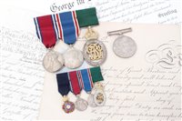 Lot 638 - Interesting The Most Eminent Order of the Indian Empire Medal Group and miniatures comprising 1935 Jubilee Medal