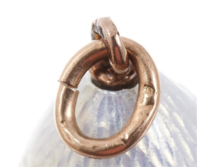 Lot 670 - Six Russian egg pendants