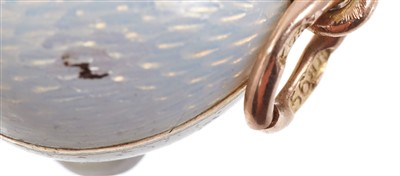 Lot 670 - Six Russian egg pendants