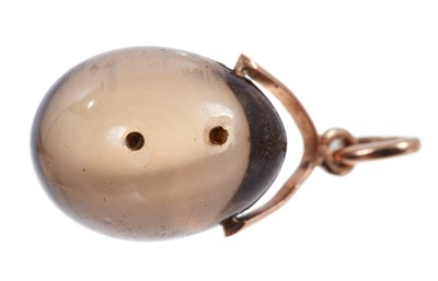 Lot 670 - Six Russian egg pendants