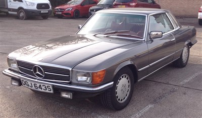 Lot 2950 - 1978 Mercedes 450 SLC Coupe.  Registration no. DGJ643S.  4.5 litre V8 Automatic - left-hand drive Japanese Import