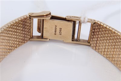 Lot 3279 - 1970s ladies' gold (9ct) Longines wristwatch