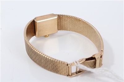Lot 3279 - 1970s ladies' gold (9ct) Longines wristwatch