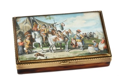 Lot 1006 - 19th Century snuff box