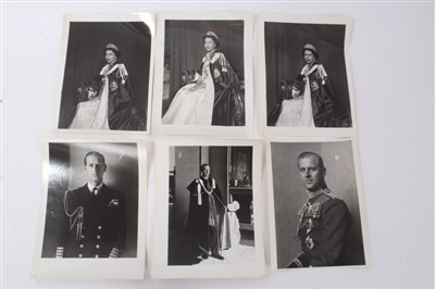 Lot 121 - Collection of Royal portrait photographs of HM The Queen and HRH The Duke of Edinburgh