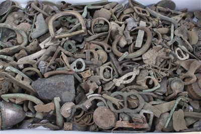 Lot 1033 - Group of metal detector finds