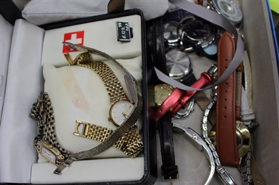 Lot 3438 - Group various ladies wristwatches