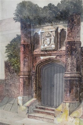 Lot 458 - Edward Pococke (1843-1901) collection of four watercolours
