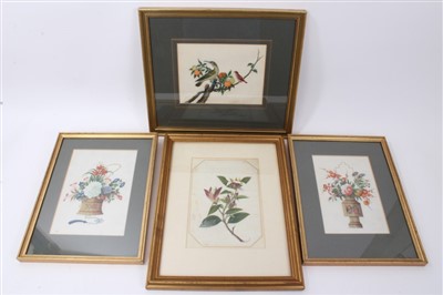 Lot 968 - Chinese painting one rice paper