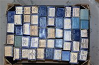 Lot 2872 - Railway - Hornby Dublo blue boxed selection of...