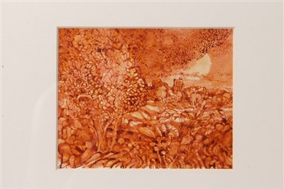 Lot 1178 - Richard Morgan landscape 1975