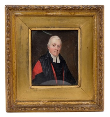 Lot 827 - Dr James Griffith portrait miniature on ivory