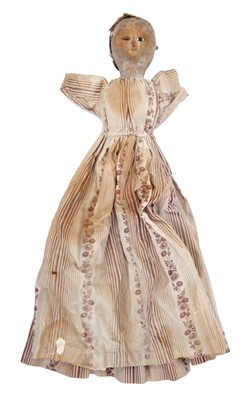 Lot 830 - Rare early 18th century doll